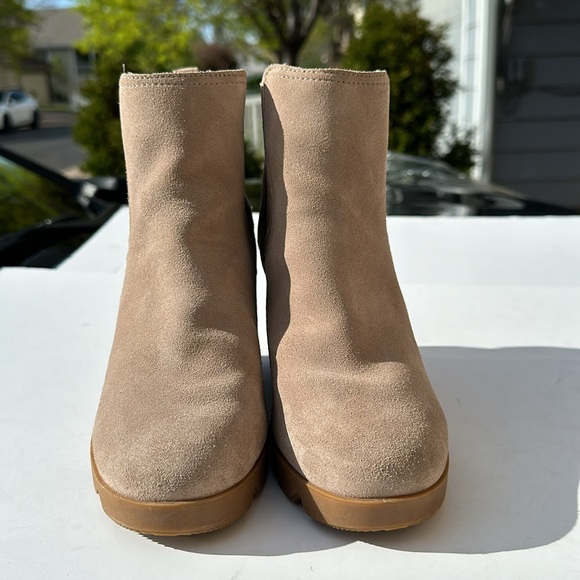 SOREL Joan Uptown Chelsea Boot In Sandy Tan-Sz 8.5 - Picture 5 of 12